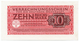 GERMANY, DEUTSCHLAND - 10 Reichsmark 15. 9. 1944. PM40, UNC. (D001) - 10 Reichsmark