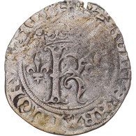 Monnaie, France, Charles VIII, Dizain Karolus, Paris, TTB, Billon, Gadoury:82 - 1483-1498 Carlos VIII El Afable