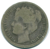 1/4 GULDEN 1900 CURACAO NÉERLANDAIS NETHERLANDS ARGENT Colonial Pièce #NL10469.4.F - Curacao