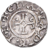 Monnaie, France, Charles Le Chauve, Denier, 869-877, Mouzon, TTB+, Argent - Sonstige & Ohne Zuordnung