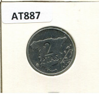 2 PESETAS 1984 SPAIN Coin #AT887.U - 2 Pesetas