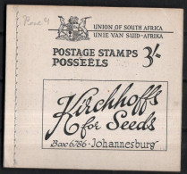 Afrique Du Sud  Carnet De 1948 TB ( 3x6 Paires** Des N°148&151, 149&152, 168&169 ) - Postzegelboekjes