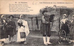 FOLKLORE - Les Chansons De Jean Rameau Illustrées - Le Baptême - Carte Postale Ancienne - Musique