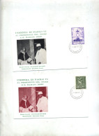 Lettre  Cachet Cite Audience Pape Diori - Covers & Documents