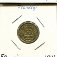50 CENTIMES 1941 FRANKREICH FRANCE Französisch Münze Französisch State #AM227.D - 50 Centimes