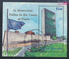 UNO - New York Block17 (kompl.Ausg.) Gestempelt 1999 In Memoriam - Gefallene (10064457 - Used Stamps