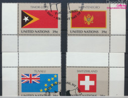 UNO - New York 1041-1044 (kompl.Ausg.) Gestempelt 2007 Flaggen (10063476 - Oblitérés