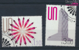 UNO - New York 1334-1335 (kompl.Ausg.) Gestempelt 2013 UNO Hauptquartier (10055743 - Used Stamps