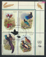 UNO - New York 1465-1468 Viererblock (kompl.Ausg.) Gestempelt 2015 Paradiesvögel (10049232 - Used Stamps