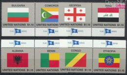 UNO - New York 1583-1590 (kompl.Ausg.) Postfrisch 2017 Flaggen Der UNO Mitgliedstaaten (10049253 - Unused Stamps