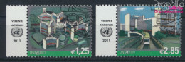 UNO - Wien 689-690 (kompl.Ausg.) Gestempelt 2011 Gebäude (10046898 - Usados