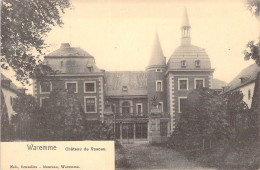 Belgique - Waremme - Château De Rosoux - Nels  - Carte Postale Ancienne - Waremme