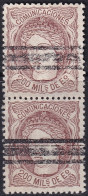 Spain 1870 Sc 168 Espana Ed 109 Pair Used Bar Cancels - Gebruikt