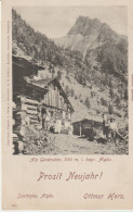 ALLEMAGNE. ALP GERSTUBEN 1150m. I. Bayr. Algäu "Prosit Neujaheé - Sonthofen