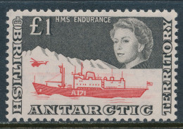 British Antarctic Territory, BAT, 1972, Definitive, HMS Endurance, Ship, Boat, Helicopter, MNH, Michel 24 - Neufs