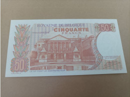 Billete De Bélgica De 50 Francos, Año 1966, UNC - 50 Francs