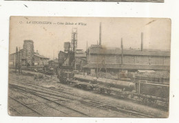 Cp, 93 , LA COURNEUVE ,  Usine BABOCK Et WILCOX ,  Chemin De Fer ,train, écrite 1915 - La Courneuve