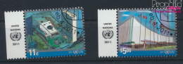 UNO - New York 1242-1243 (kompl.Ausg.) Gestempelt 2011 UNO-Gebäude (10063360 - Used Stamps