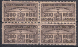 Brazil Brasil 1936 Mi#445 Mint Hinged Pc. Of 4 - Ongebruikt