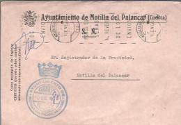 AYUNTAMIENTO  DE MONTILLA DEL PALANCAR    CUENCA  1980 - Franchise Postale