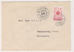 Croix Rouge - Finlande - Lettre De 1951 - Oblit Kajaani - - Covers & Documents