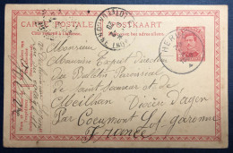 Belgique, Entier Carte, Cachet HERVE 6.II.1920 - (N555) - Tarjetas 1909-1934