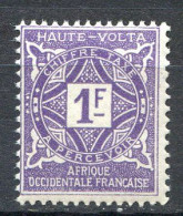 02-TOM2 < HAUTE VOLTA < TAXE N° 18 ** Neuf Luxe Gomme Coloniale ** MNH - - Timbres-taxe