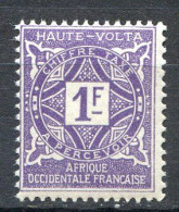 02-TOM2 < HAUTE VOLTA < TAXE N° 18 ** Neuf Luxe Gomme Coloniale ** MNH - - Portomarken