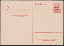 SBZ 30 Pfg. GA Ungebraucht P32I, 30 Pfg. Arbeiter Mit SBZ-Aufdruck - Postcards - Mint