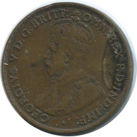 1 PENNI 1917 AUSTRALIA Coin #AE778.16.U - Penny