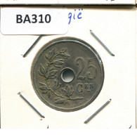 25 CENTIMES 1926 DUTCH Text BELGIUM Coin #BA310.U - 25 Cent