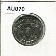 10 FRANCS 1971 DUTCH Text BELGIEN BELGIUM Münze #AU071.D - 10 Francs