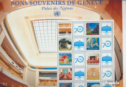 UNO - Genf 927-931Klb Kleinbogen (kompl.Ausg.) Postfrisch 2015 Grußmarken - Unused Stamps