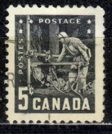 CDN+ Kanada 1957 Mi 320 Bergmann - Gebraucht