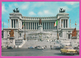 290454 / Italy - Roma (Rome) - Piazza Venezia Monumento A Vittorio Emanuele II (Altare Della Patria) Car PC 522  Italia - Altare Della Patria