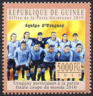 GUINEA 2010 - 1v - MNH - Uruguay Team - Football - FIFA World Cup - Fußball - Fútbol - Soccer - Calcio  - Futebol - 2010 – Zuid-Afrika