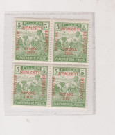 HUNGARY 1919 SZEGED SZEGEDIN Locals Mi 8 Bloc Of 4 MNH - Local Post Stamps
