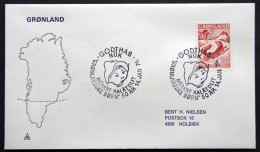 Greenland 1974 COVER  GODTHÅB 14-1-1974  (lot 843 ) - Storia Postale