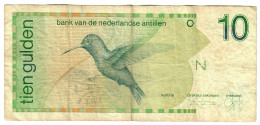 Netherlands Antilles 10 Guilders (Gulden) 1994 F [9] - Antillas Neerlandesas (...-1986)