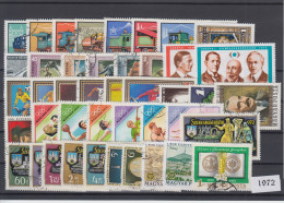 Hungary - Lot 1970s Used - Collections