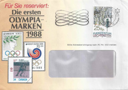 Vorausentwertung  "Olympia Marken, Nendeln"           1987 - Covers & Documents