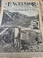 EXCELSIOR 6-16/FORT VAUX/YOLANDE SAVOIE/CHINE YUAN CHE LAI/JUTLAND CASTRO /TORPILLES AERIENNES OUVRIERES/CAMION BAZAR - Testi Generali