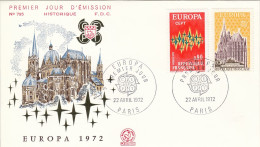 FDC FRANCE 1788-1789 - 1972