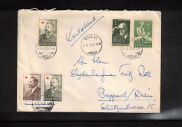 Finland 1957 Interesting Letter To Germany - Covers & Documents