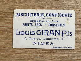 Chromo Biscuiterie Confiserie Louis Giraud Fils Nimes - Other & Unclassified