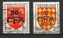 Col33 Colonie Réunion N° 307 & 309 Oblitéré Cote : 1,25 € - Oblitérés