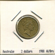 1 DOLLAR 1988 AUSTRALIEN AUSTRALIA Münze #AS261.D - Dollar