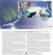 SUD AFRICA 2007 INTERNATIONAL POLAR AND HELIOPHISICAL YEAR FAUNA CON ANNULLO SPECIALE FDC - Gebraucht