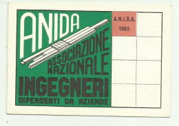 TESSERA ANIDA INGEGNERI 1965 - Membership Cards