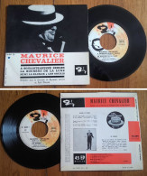 RARE French EP 45t RPM BIEM (7") MAURICE CHEVALIER «A Soixante-quinze Berges» (1964) - Collector's Editions